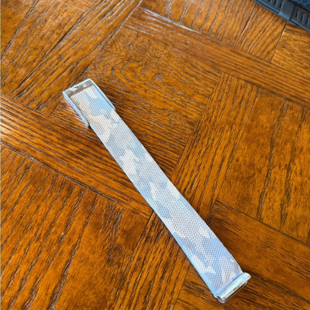 Light Blue Camo Replacement Watch Band - Unbranded